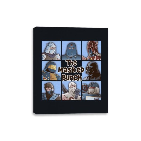 The Masked Bunch - Canvas Wraps For Sale