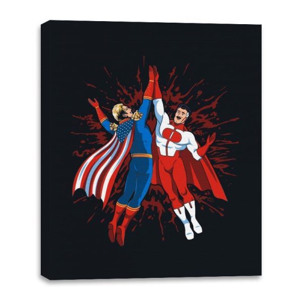 Super Maniac Friends - Canvas Wraps For Sale - Image 3