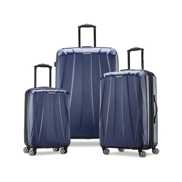 3 Piece Samsonite Hardside Expandable Luggage with Spinner WheelsVia Amazon  Online now