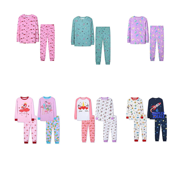 Kids Pajama Sets On Sale Via Amazon on Sale
