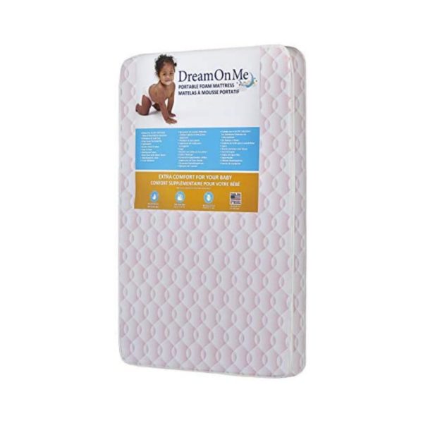 Dream On Me Travel Lite Protable Play Yard Foam Mattress Via Amazon Hot on Sale